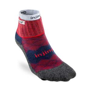 Clearance Footwear: Injinji Clearance Runner + Liner Mens Sock - Mini Crew