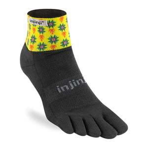 Clearance Footwear: Injinji Clearance Trail Artist Designed Mens Sock - Mini Crew
