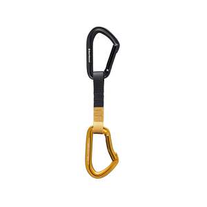 Climbing Carabiner: Black Diamond Hotforge Quickdraw 12cm