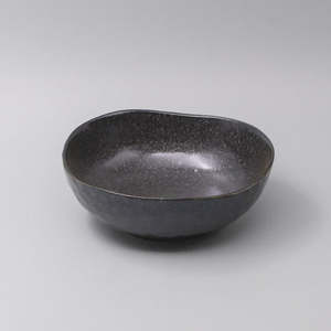 Made In Japan: Matte Black | Uneven Large Bowl