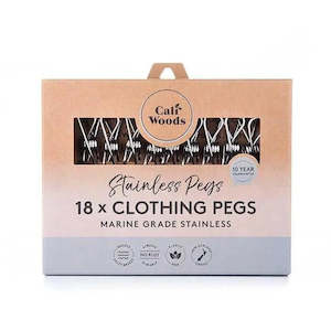 Laundry Cleaning: CaliWoods | Stainless Steel Clothing Pegs