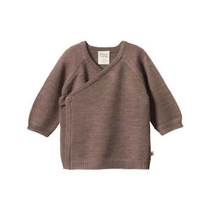 Nature Baby | Merino Knit Kimono Jacket | Cub Marl