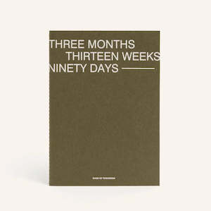 Living: Made of Tomorrow | Three Monthly Planner