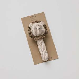 Kids: Over The Dandelions | Crochet Lion Rattle