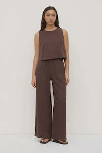 Clothing: Everyday Linen Pant | Ganache