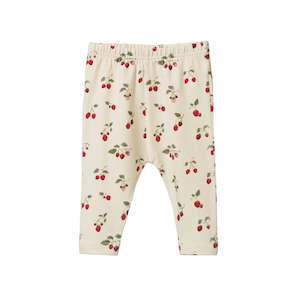 Kids Clothing: Nature Baby | Leggings | Strawberry Blush