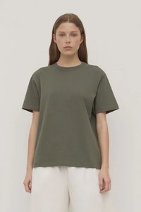 Clothing: Womens Organic Base Tee | Moss