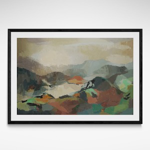 Landscape, Savoy, Print