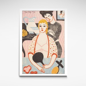 Te Papa Fine Art Prints: Woman at a Dressing Table, Print