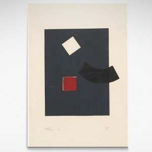 Untitled 1965 (Blue Squares), A2 Print