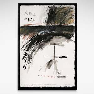 Te Papa Fine Art Prints: A Fall of Rain 1986, A2 Print