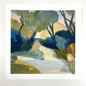 River in Spring Light, Limited Edition Print