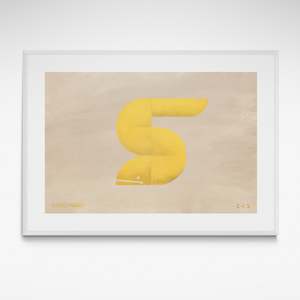 Paula Coulthard: Kowhai Tuna C>2, Limited Edition Print