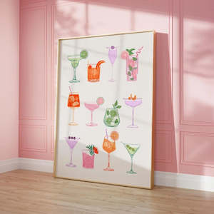 Open Edition: Cocktails, Print