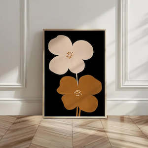 A1 Prints: Mid Century Modern Flower, Print