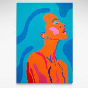 Original Art: Empire Blue, Painting