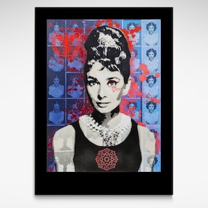 Original Art: Society Girl 1.2 (A) BV, Screenprint
