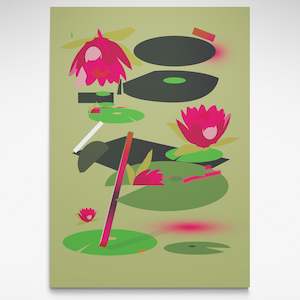 Growth (lilypad), Limited Edition A2 Print