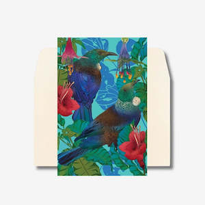 Flox: Tūī & Pūriri, Note Card