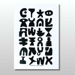 Symbols, Limited Edition A3 Print