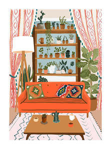 Open Edition: Let the Sunshine on Your Plants, Print