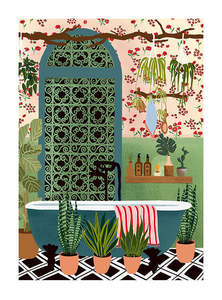 Open Edition: Night Bath, Print