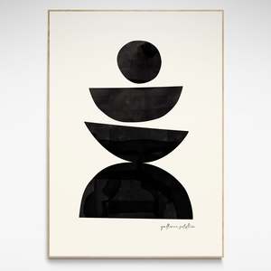 Balance, Mid-Century Art Print