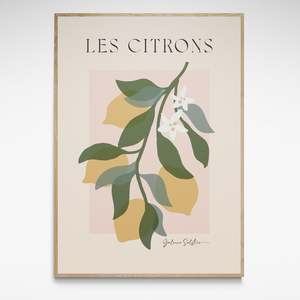 Open Edition: Les Citrons, Print