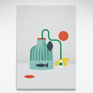 Open Edition: Still Life Green, Print