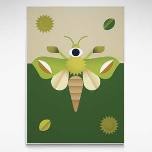 Open Edition: Pūriri Moth, Print