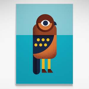 Open Edition: Morepork (Ruru), Print