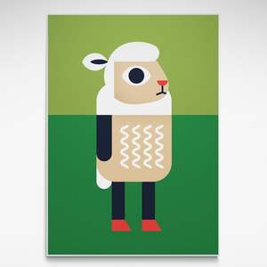 Open Edition: Sheep, Print