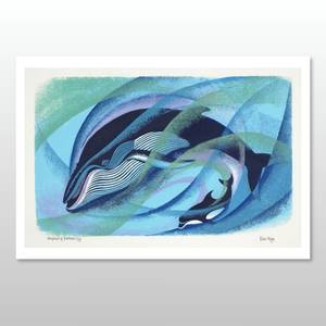 Humpback and Bottlenose, Print