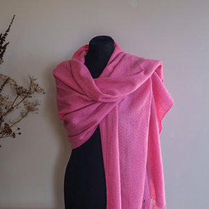 Products: Long Nimbus Shawl - Pink