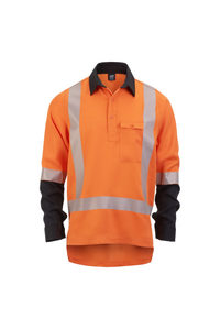 Products: TTMC Closed Front Shirt Segmented Tape - LoopWorkwear