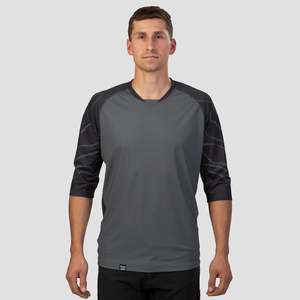 Men's Stack 3/4 Sleeve Gully Fern Slate