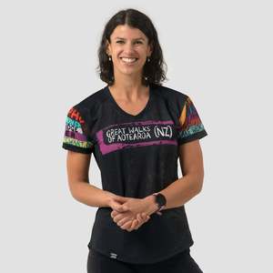Women's Send It S/S Great Walks Ink