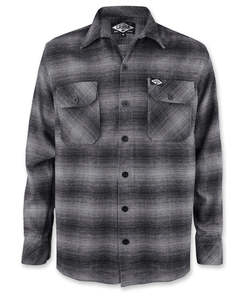 Party Shirts: FLANNEL GREY