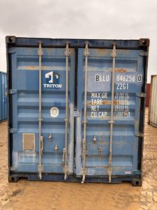 BLLU8462560 20ft GP Container