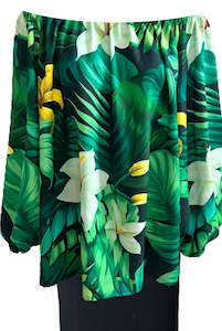Taupou Tropical Tops: MATANIU Top