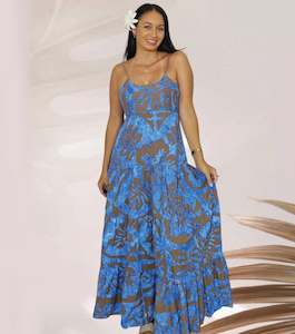 Pacific Island Art Dresses: TAPUITEA DRESS