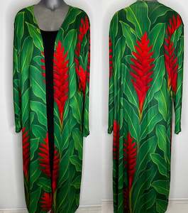 Taupou Dresses: TEUILA Tropical Kimono