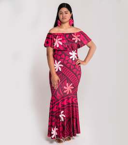 ALANA SCRUNCHED DRESS