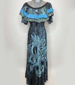 Made By Lorianas: MOANALEI BLOOM RUFFLE DRESS