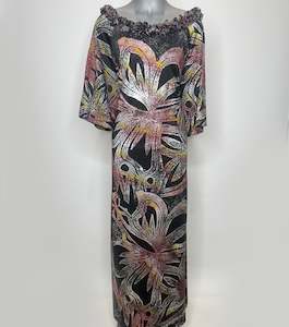 Made By Lorianas: MIDNIGHT BLOOM MAXI DRESS