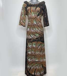 Made By Lorianas: BROWN MONSTERA MAXI