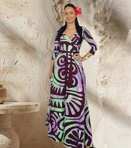 Pacific Island Art Dresses: MAIRE DRESS