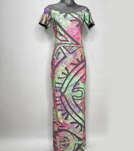 Pacific Island Art Dresses: ROIMATA DRESS