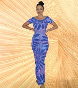 Pacific Island Art Dresses: MANEA DRESS