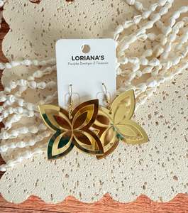 Tautaliga Earrings: ANEHERA TIPANI EARRINGS